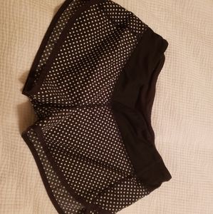 Polka dot speed shorts